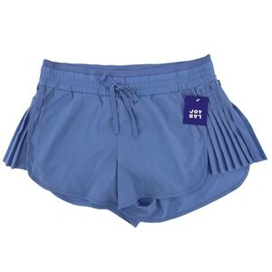 Joy Lab Shorts XL Women's Double Layer Pleated Tennis Running Periwinkle Blue‎